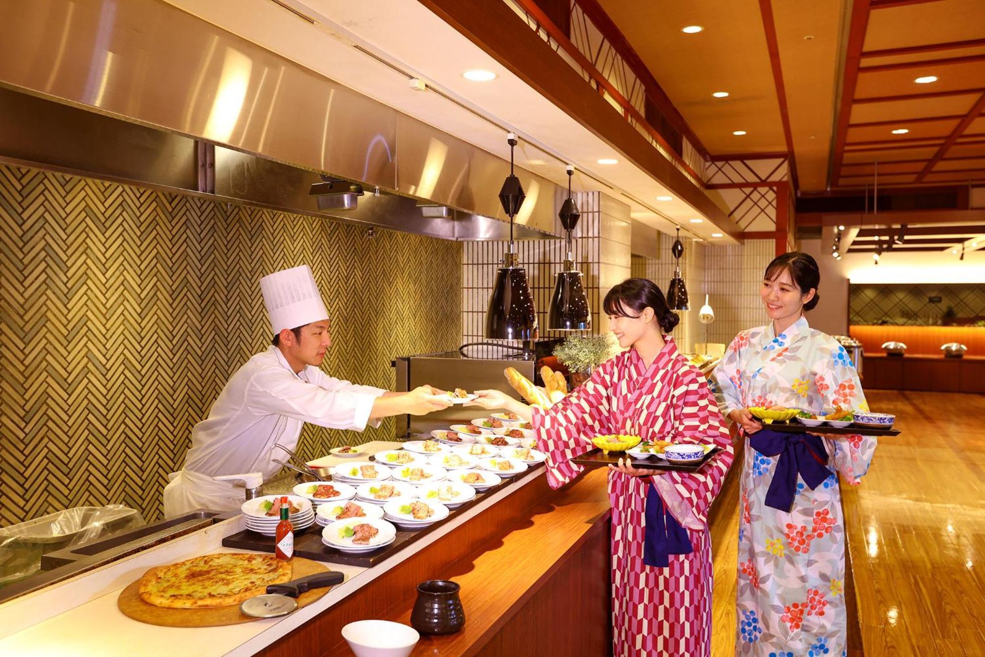 Ooedo Onsen Monogatari Premium Yamashitaya Hotel Kaga  Ngoại thất bức ảnh